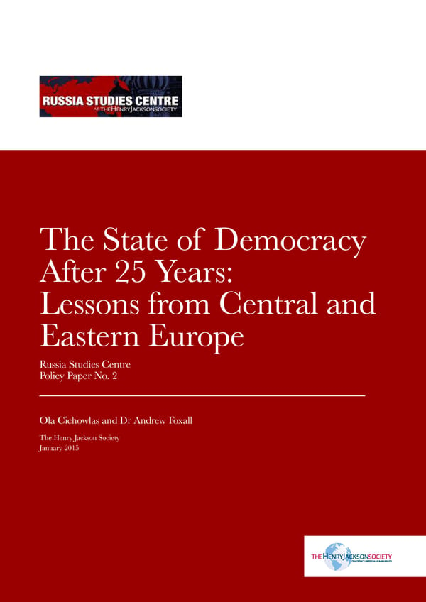The State of Democracy After 25 Years - Page 2
