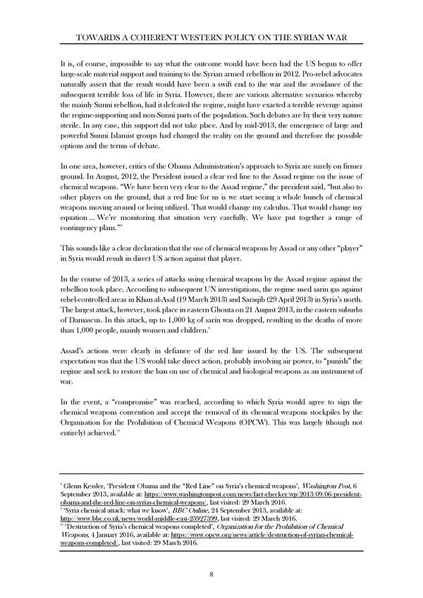 Towards A Coherent Policy On The Syrian War - Page 10