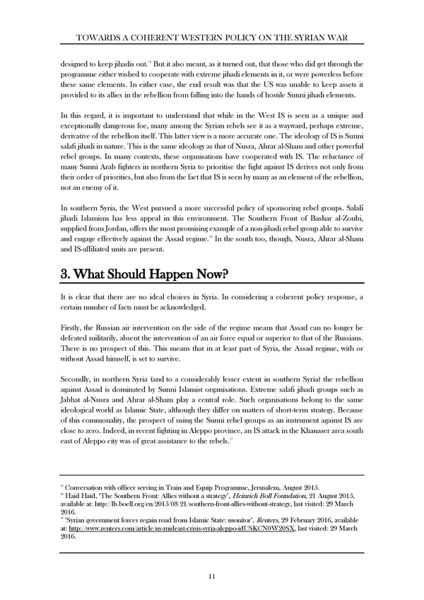 Towards A Coherent Policy On The Syrian War - Page 13