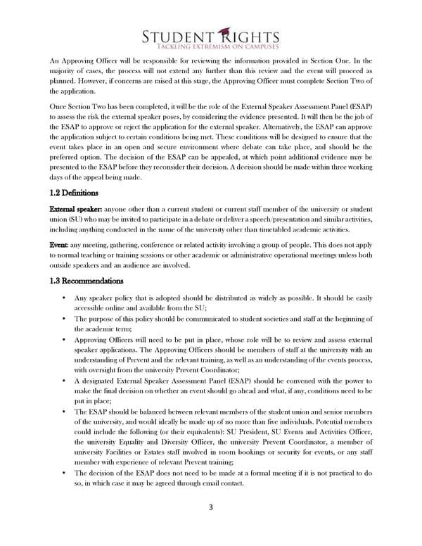 A Model External Speaker Policy - Page 5