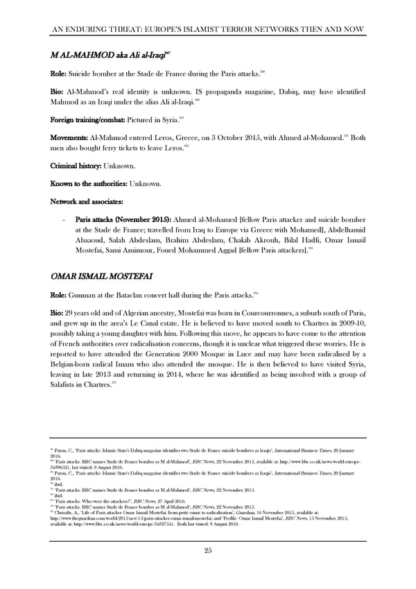 An Enduring Threat: Europe’s Islamist Terror Networks Then and Now - Page 28