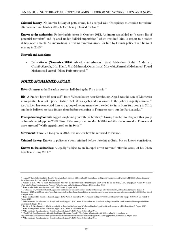 An Enduring Threat: Europe’s Islamist Terror Networks Then and Now - Page 30