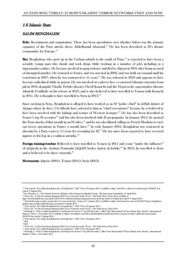 An Enduring Threat: Europe’s Islamist Terror Networks Then and Now - Page 45