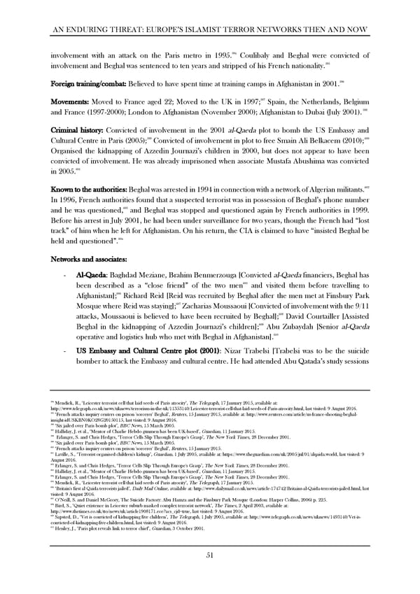 An Enduring Threat: Europe’s Islamist Terror Networks Then and Now - Page 55