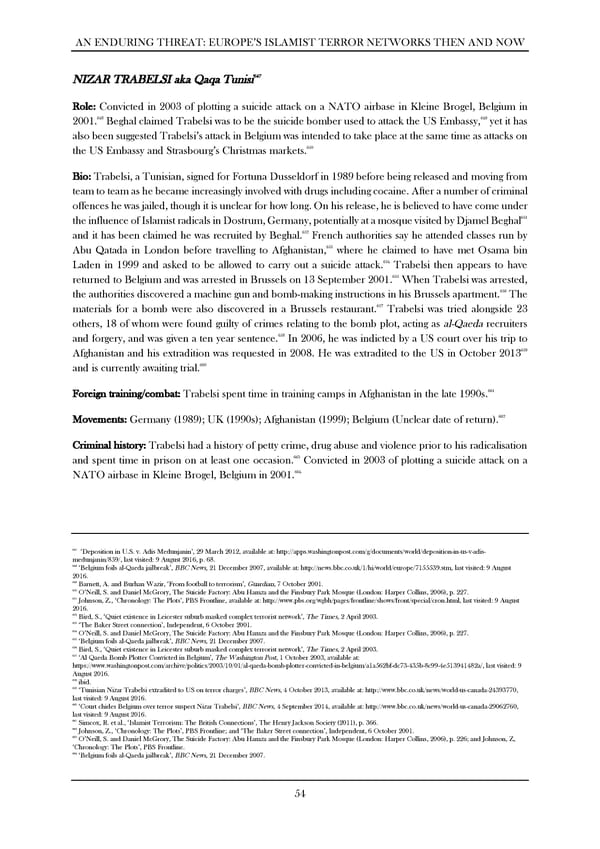 An Enduring Threat: Europe’s Islamist Terror Networks Then and Now - Page 58