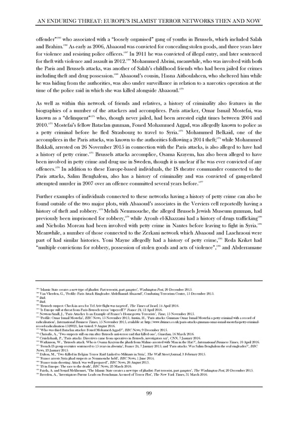 An Enduring Threat: Europe’s Islamist Terror Networks Then and Now - Page 104