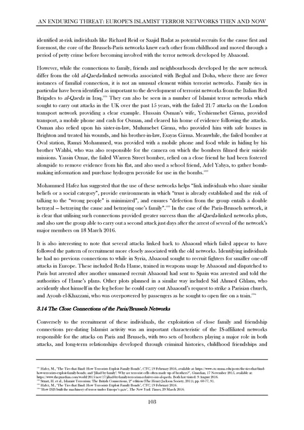 An Enduring Threat: Europe’s Islamist Terror Networks Then and Now - Page 108