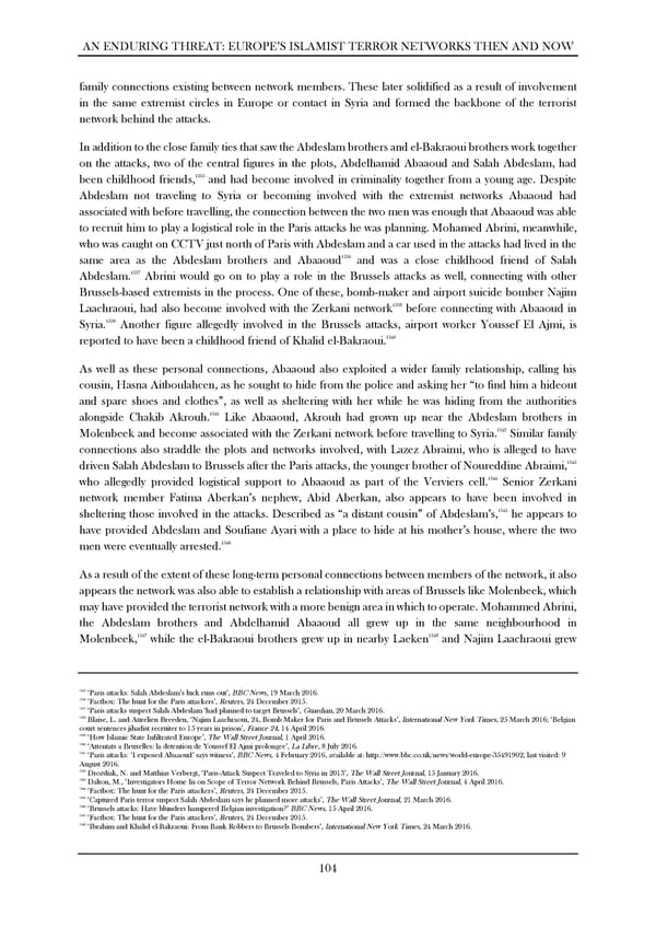 An Enduring Threat: Europe’s Islamist Terror Networks Then and Now - Page 109