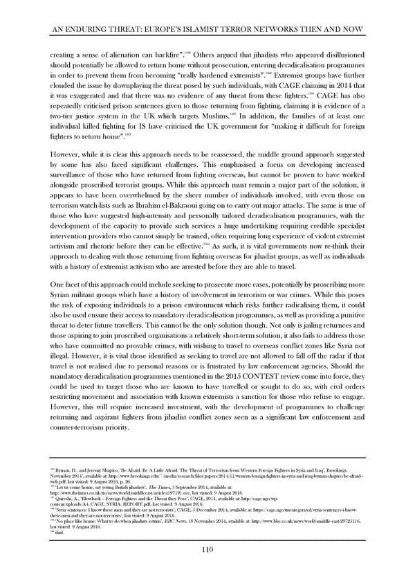 An Enduring Threat: Europe’s Islamist Terror Networks Then and Now - Page 116