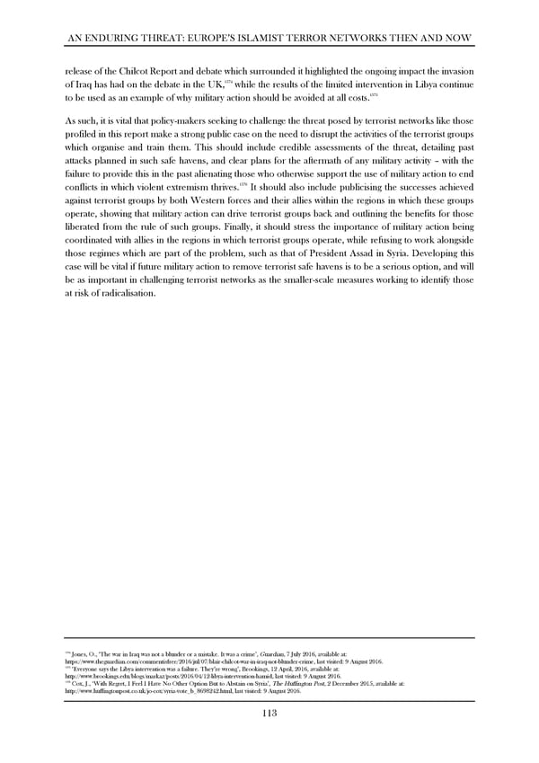 An Enduring Threat: Europe’s Islamist Terror Networks Then and Now - Page 119